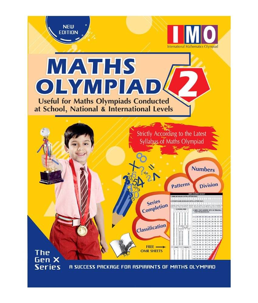     			International Maths Olympiad - Class 2 (With CD)