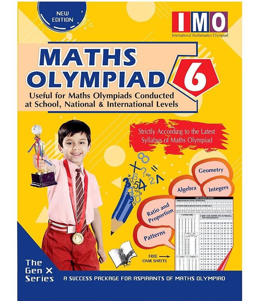 International Maths Olympiad - Class 6 (With CD) - Stationery | Buy online on ZillyBuy