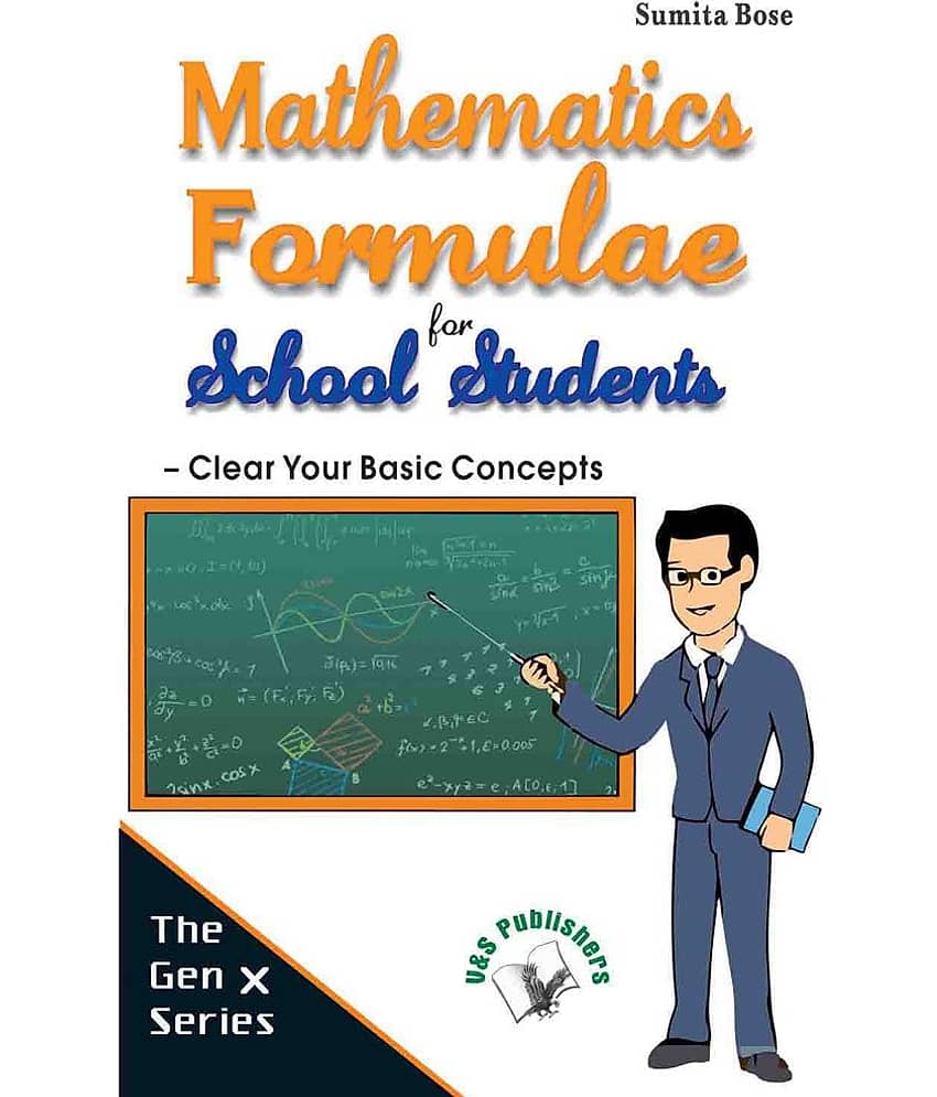 Mathematics formulae for school students-Clear your basic concepts to solve problems quickly - Stationery | Buy online on ZillyBuy