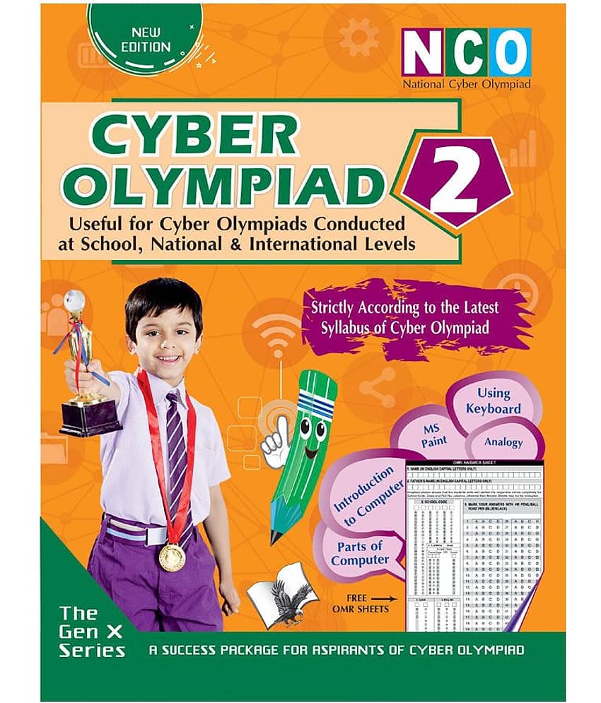National Cyber Olympiad - Class 2 (With CD) - Stationery | Buy online on ZillyBuy