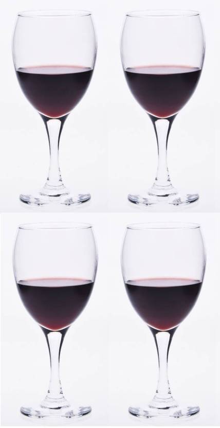     			Somil Wine  Glasses Set,  250 ML - (Pack Of 4)