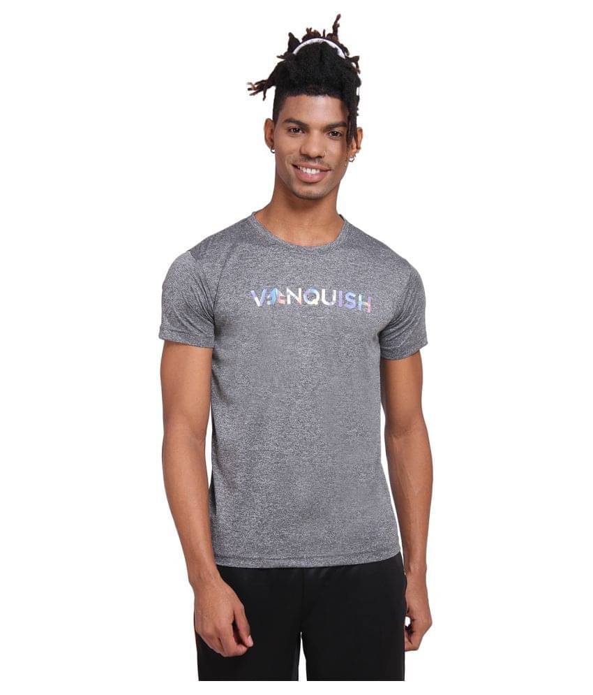     			OFF LIMITS Grey Polyester T-Shirt