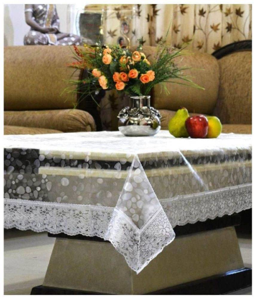     			Transparent PVC Table Cover (Pack of 1)