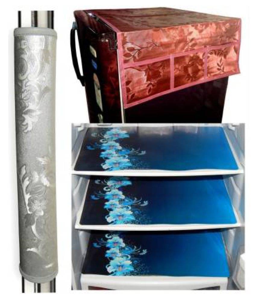 Set of 5 PVC Blue Fridge Mats Set of 5 PVC Blue Fridge Mats