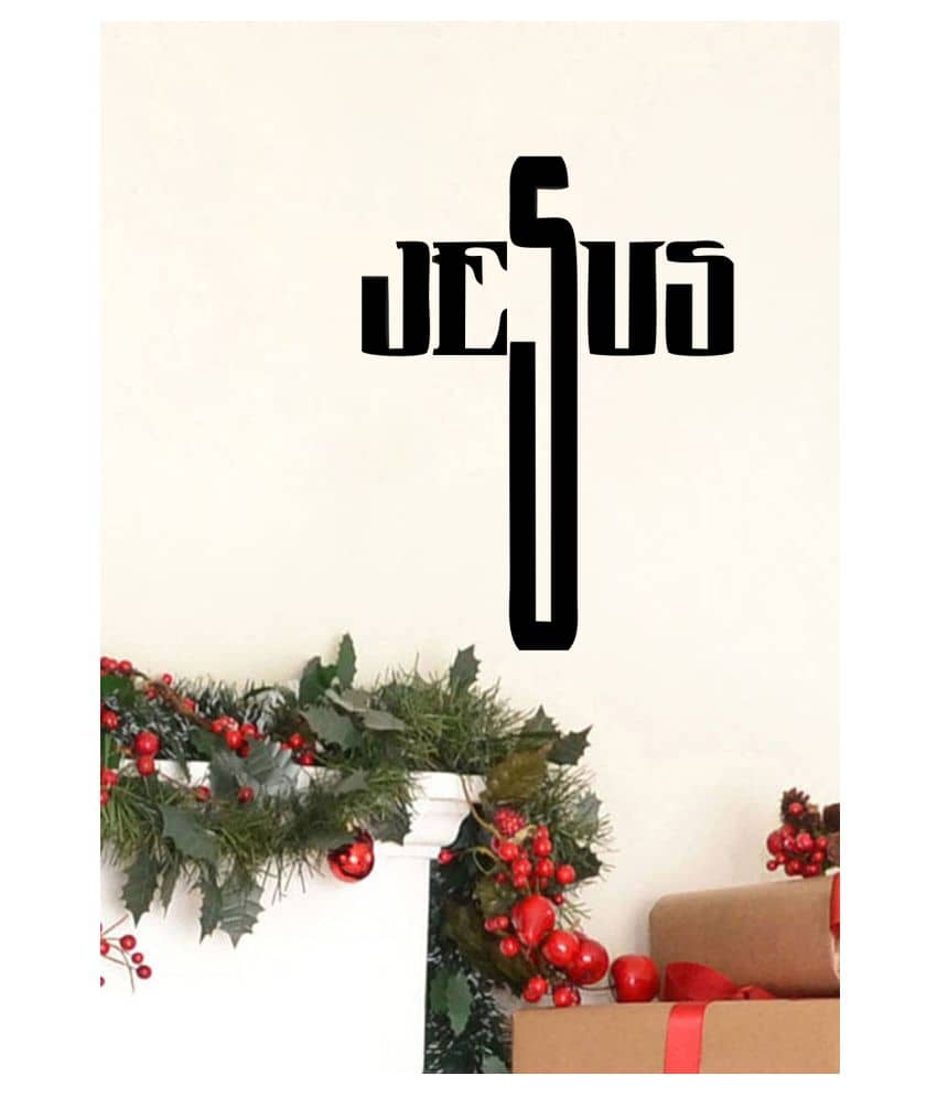 Decor Villa Jesus Christ Sticker ( 43 x 58 cms )