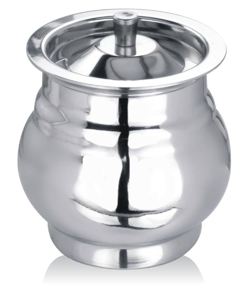     			APEIRON Ghee Pot with Spoon No Coating Stainless Steel Pot 10 cm 300 mL