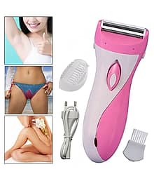 P Chargeable 2in1 Waterproof Women Lady Hair Remover Shaver Trimmer Ultra Trim Painless Epilator ( 6 Month Warranty )