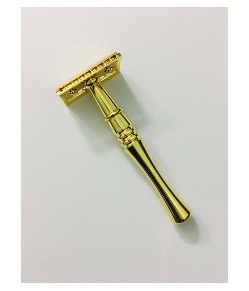 Romer-7 101 G Double Edge Safety Razor For Men + SS Blade Safety Razor Double Edge 1 Romer-7 101 G Double Edge Safety Razor For Men + SS Blade Safety Razor Double Edge 1