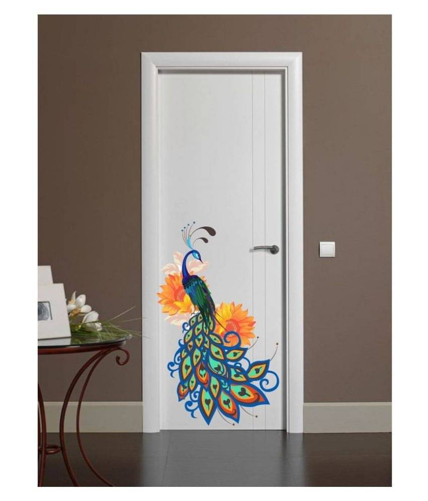     			Decor Villa Door Sticker ( 35 x 58 cms )