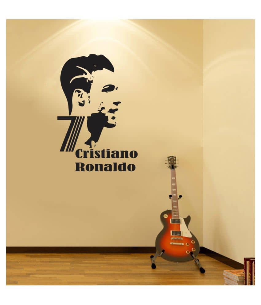 Sticker Studio Ronaldo Sports Sticker ( 41 x 58 cms )
