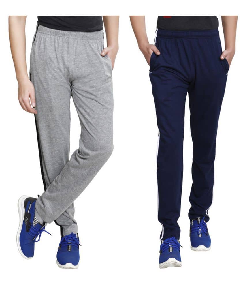 TT Multi Cotton Blend Trackpants - Track Pants | Buy online on ZillyBuy