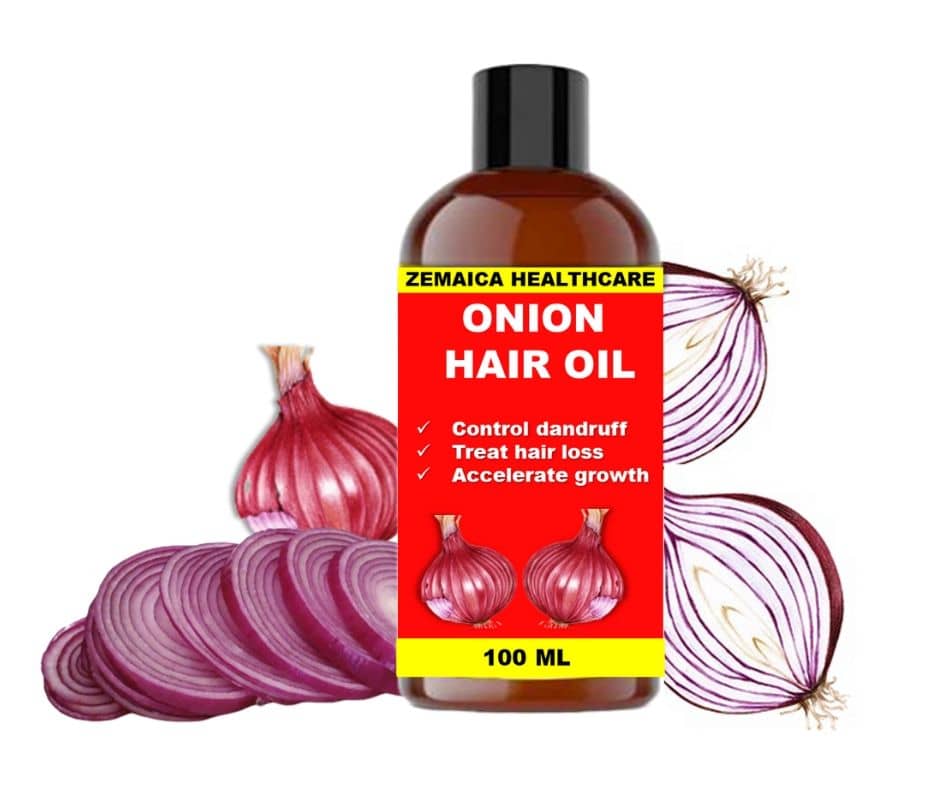 Zemaica Healthcare Onion Oil For Hair Regrowth 100 mL