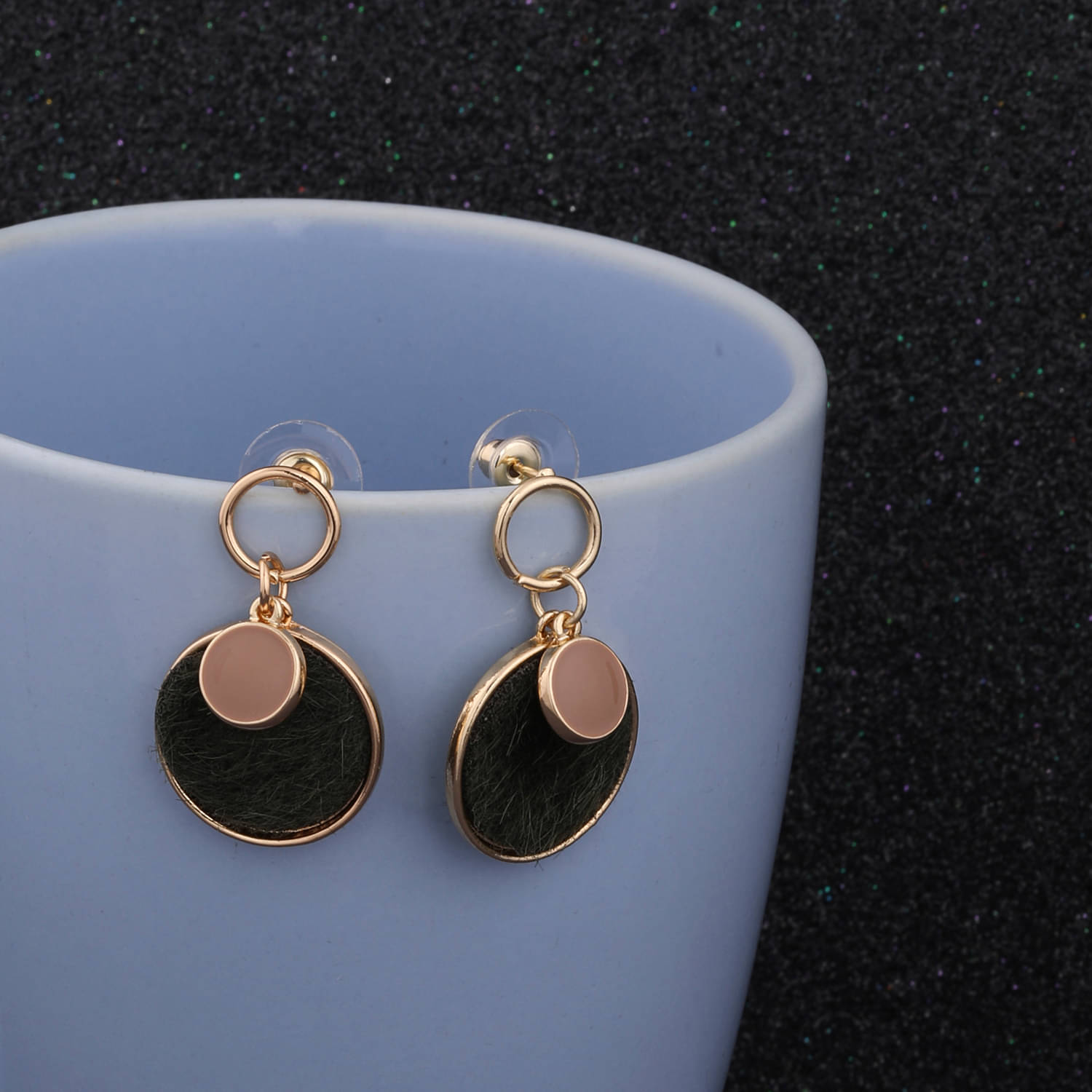     			SILVER SHINE Designer Stylish Party Wear Droop Earring For Women Girl