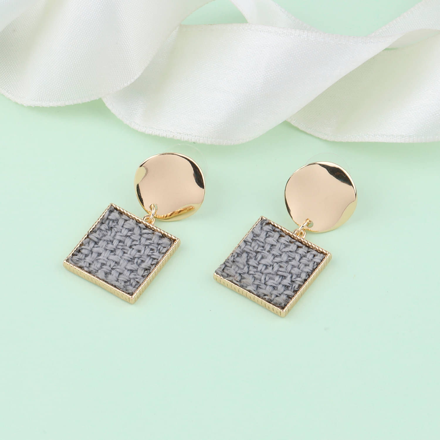     			SILVER SHINE Gold Plated Charm Designer Earring For Women Girl