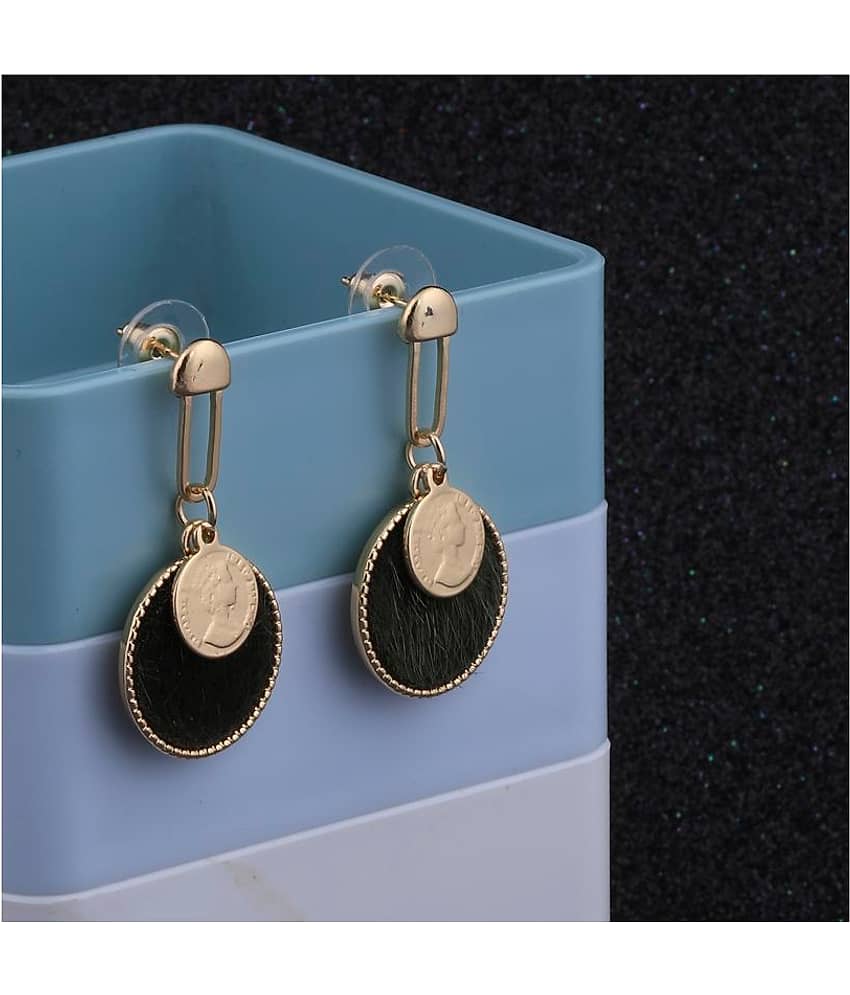 SILVER SHINE Gold Plated Stylish Designer Dangle Earring For Women Girl - Earrings | Buy online on ZillyBuy