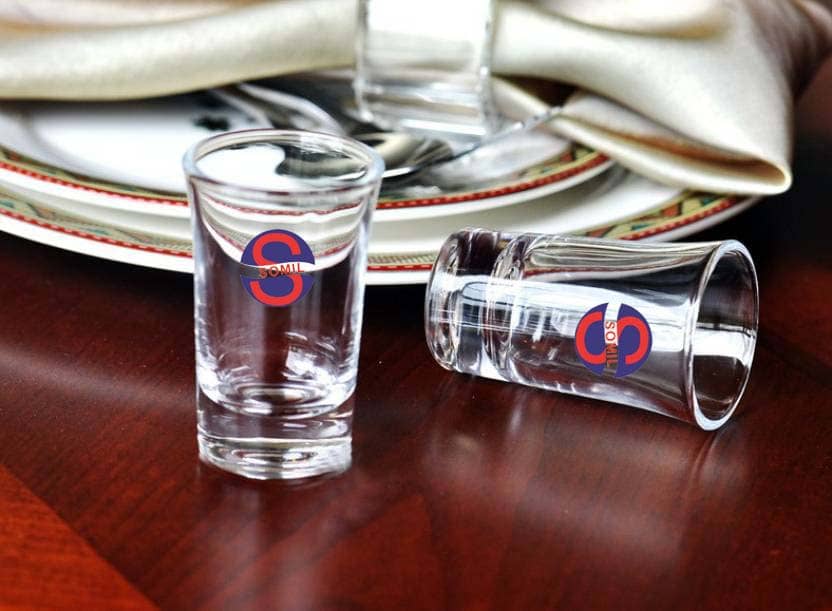 Somil Shot  Glasses Set,  30 ML - (Pack Of 2)