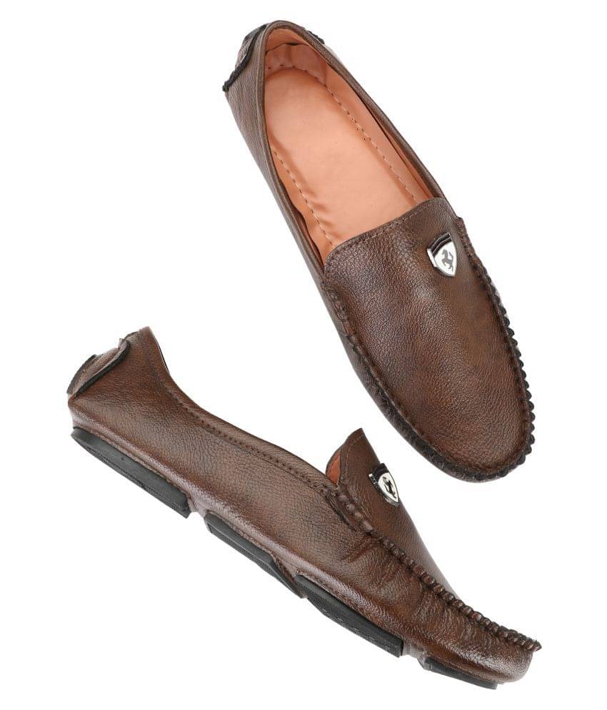     			Stylish Brown Loafers