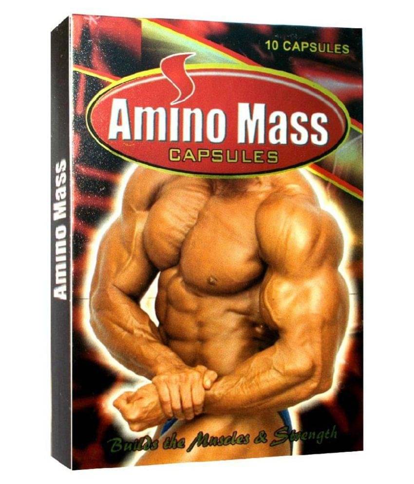     			Ayurvedic Amino Mass Capsule, 10 No.s (Pack of 5)