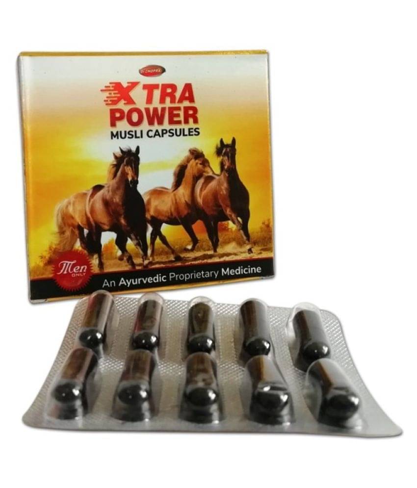 Cackle's Xtra Power Musli (10's x 3 = 30) Capsule 30 no.s Cackle's Xtra Power Musli (10's x 3 = 30) Capsule 30 no.s