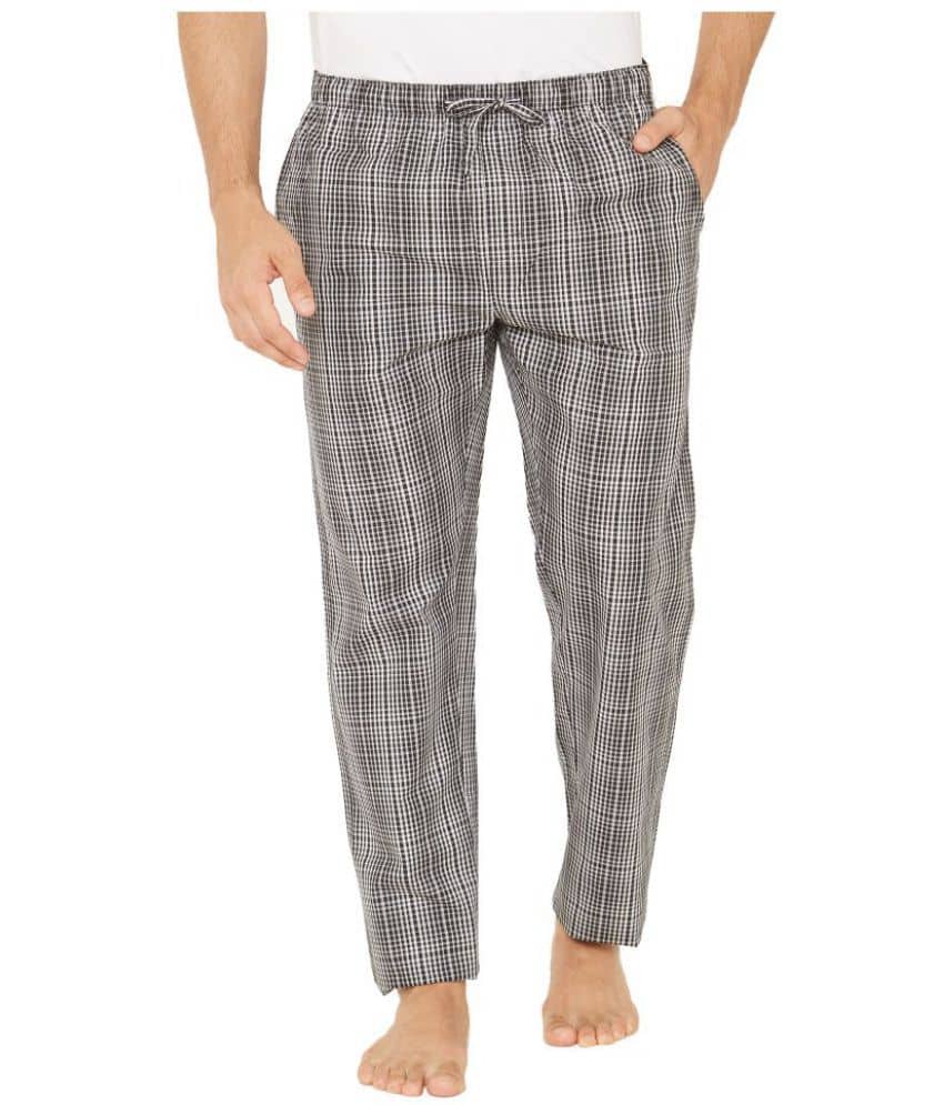 XYXX Pack of 1 Pyjama For Men's ( Black )