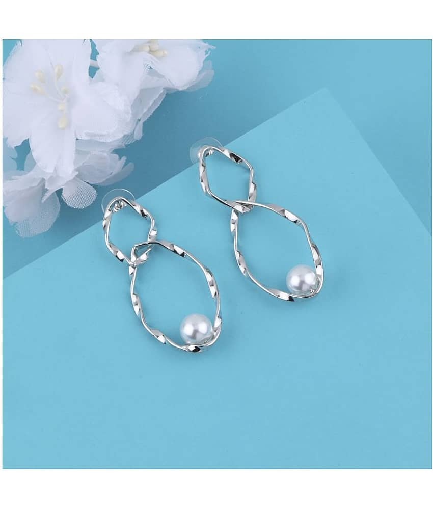 SILVER SHINE Delicated Party Wear Stylish Earring For Girl Women - Earrings | Buy online on ZillyBuy