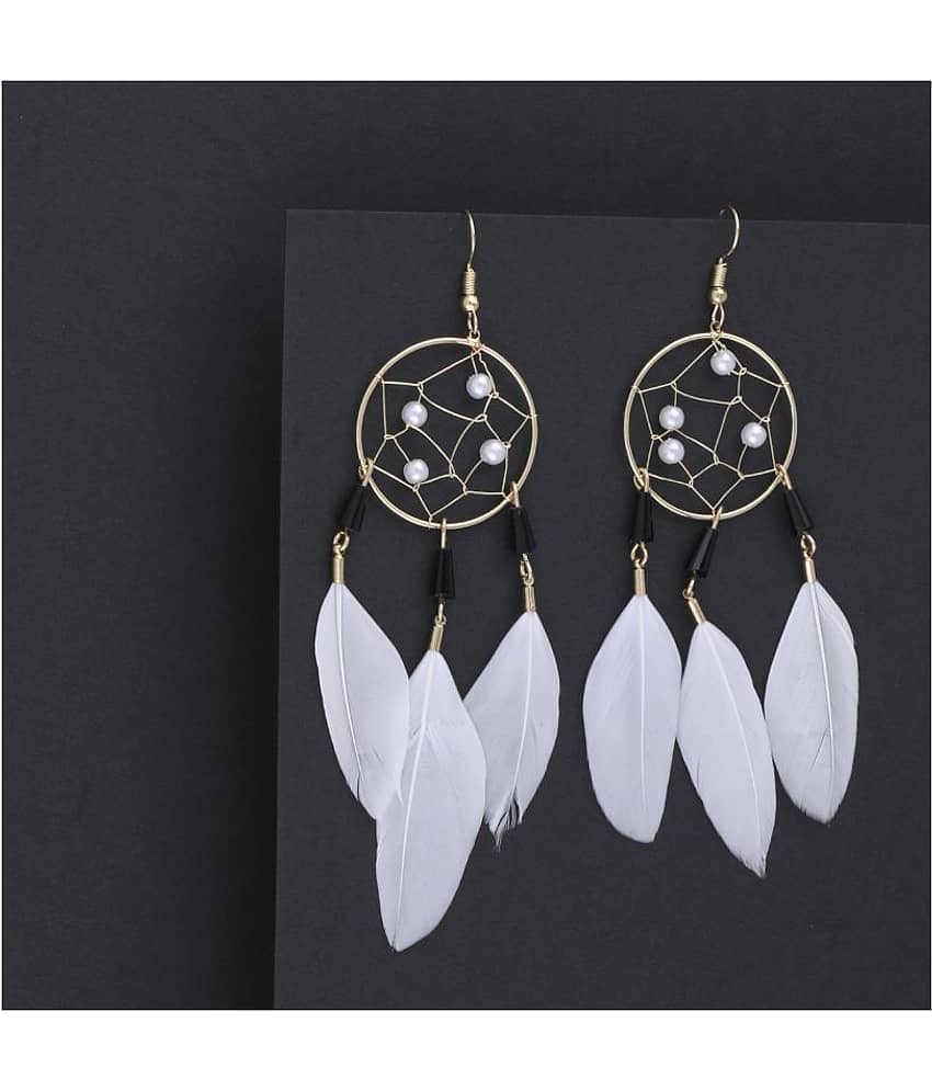 SILVER SHINE Party Wear Stylish Dangle Earring For Girl Women - Earrings | Buy online on ZillyBuy