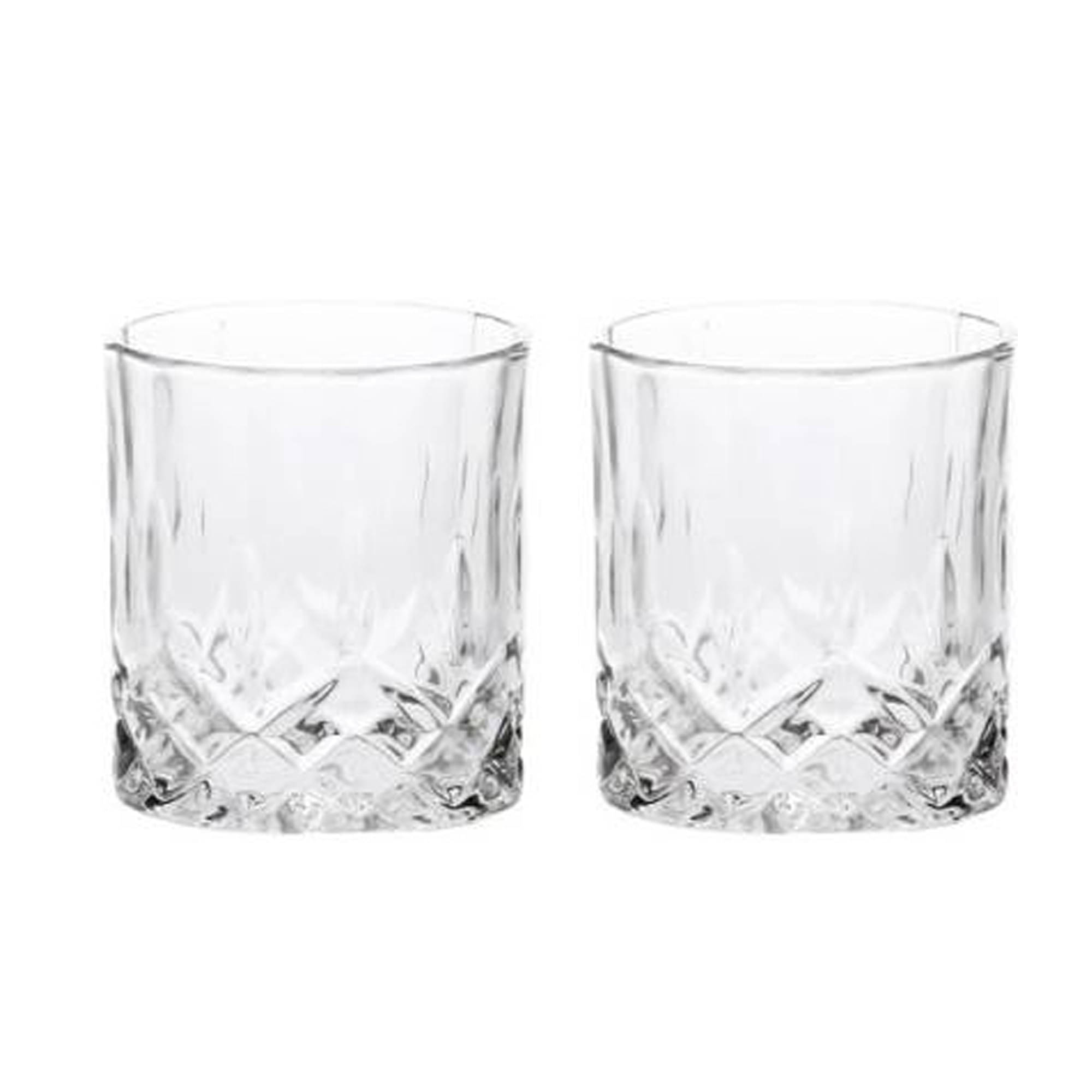     			Somil Whisky  Glasses Set,  200 ML - (Pack Of 2)