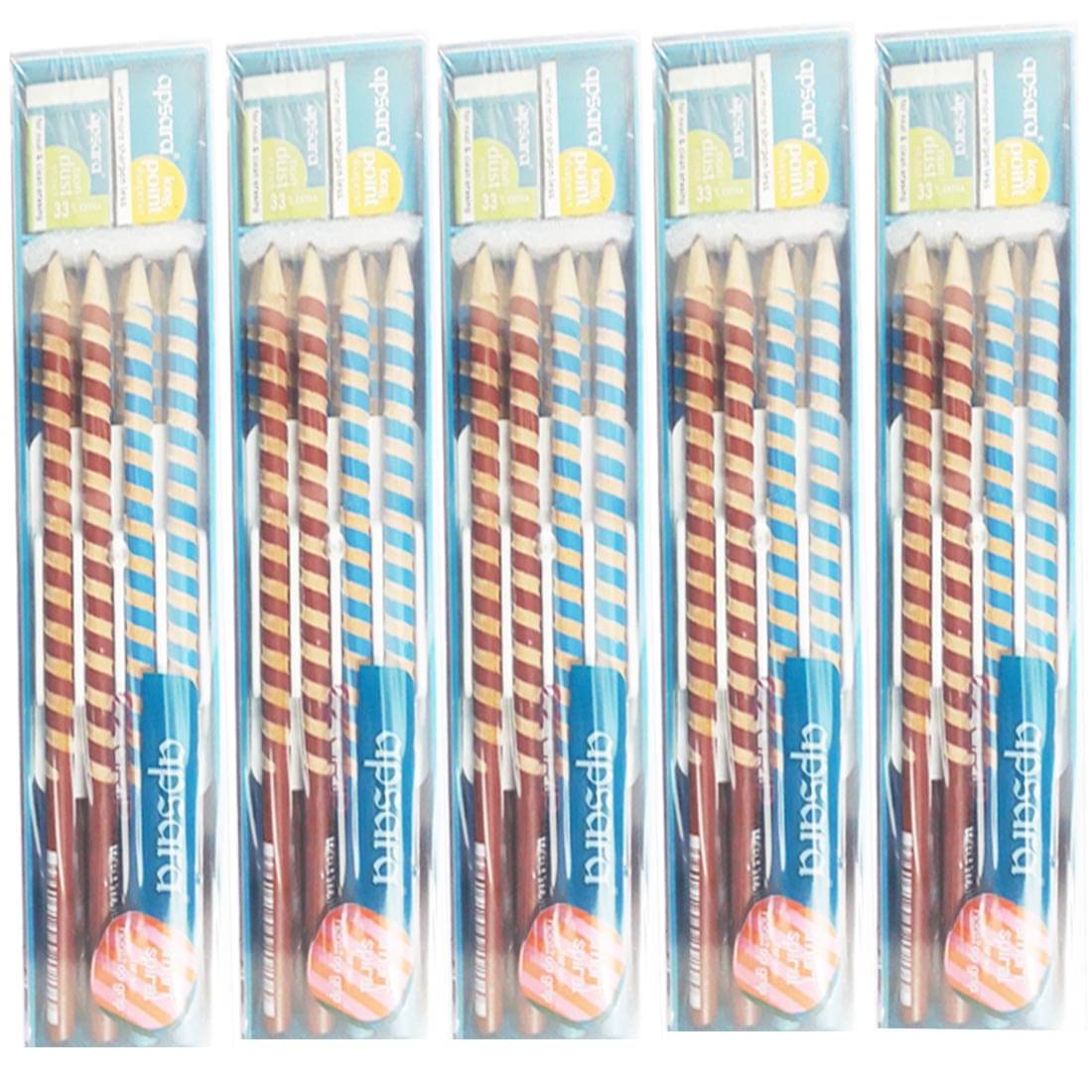     			50 APSARA EZ GRIP EXTRA DARK PENCILS