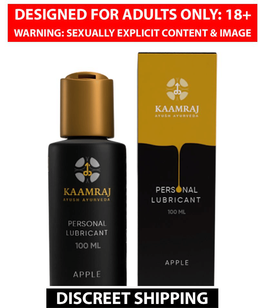 Kaamraj Apple Flavour Sex Lubricant For Sex And Massage - Water Based- 100 ML Kaamraj Apple Flavour Sex Lubricant For Sex And Massage - Water Based- 100 ML