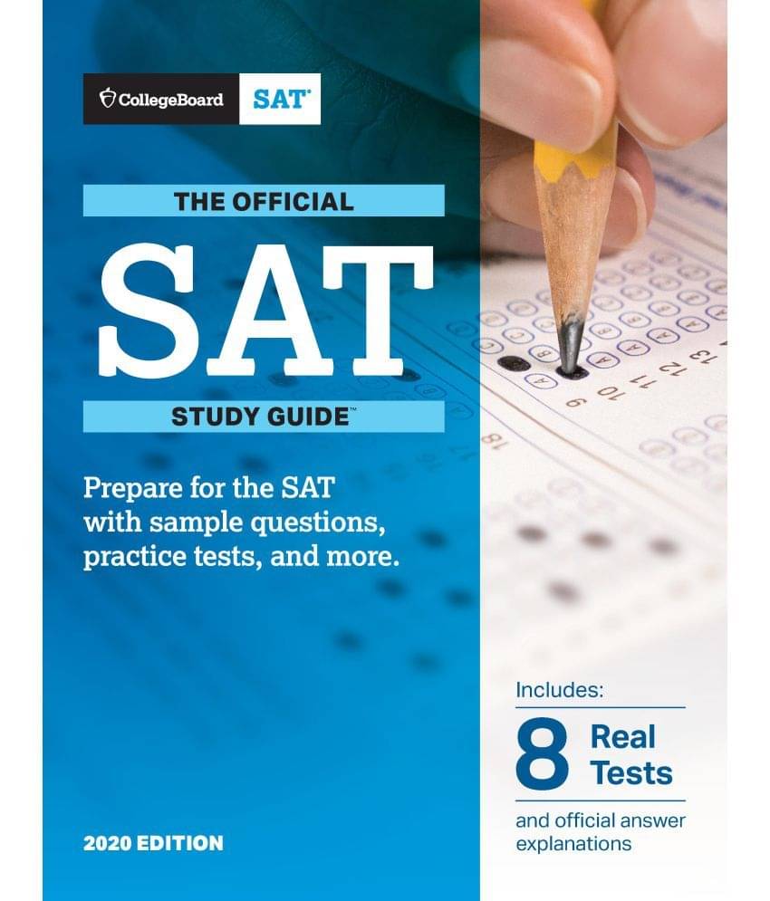     			The Official SAT Study Guide, 2020 Edition by College Board