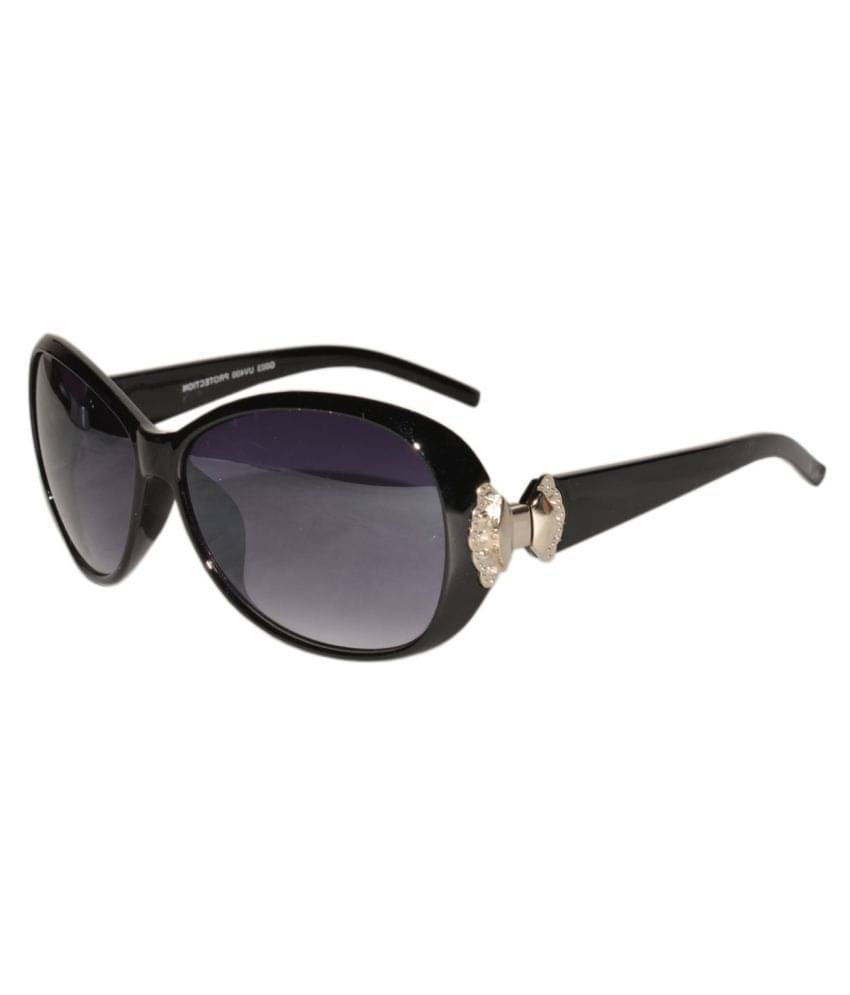     			Peter Jones Purple Oversized Sunglasses ( G003B )