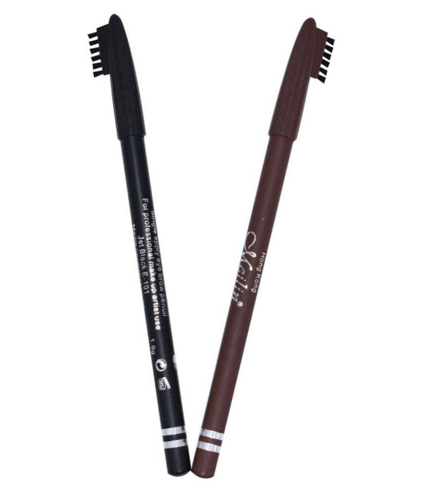     			Meilin Brow Eyebrow Kit Black, Dark brown g