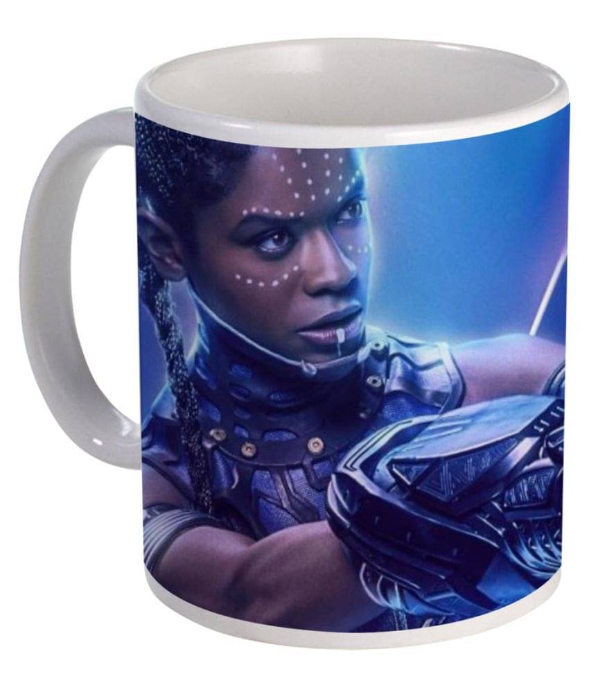     			COLOR YARD Avenger Shuri Ceramic Coffee Mug 320 mL ( Pack of 1 )