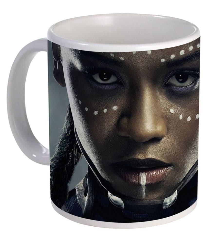     			COLOR YARD Shuri Printed Ceramic Coffee Mug 1 Pcs 325 ml