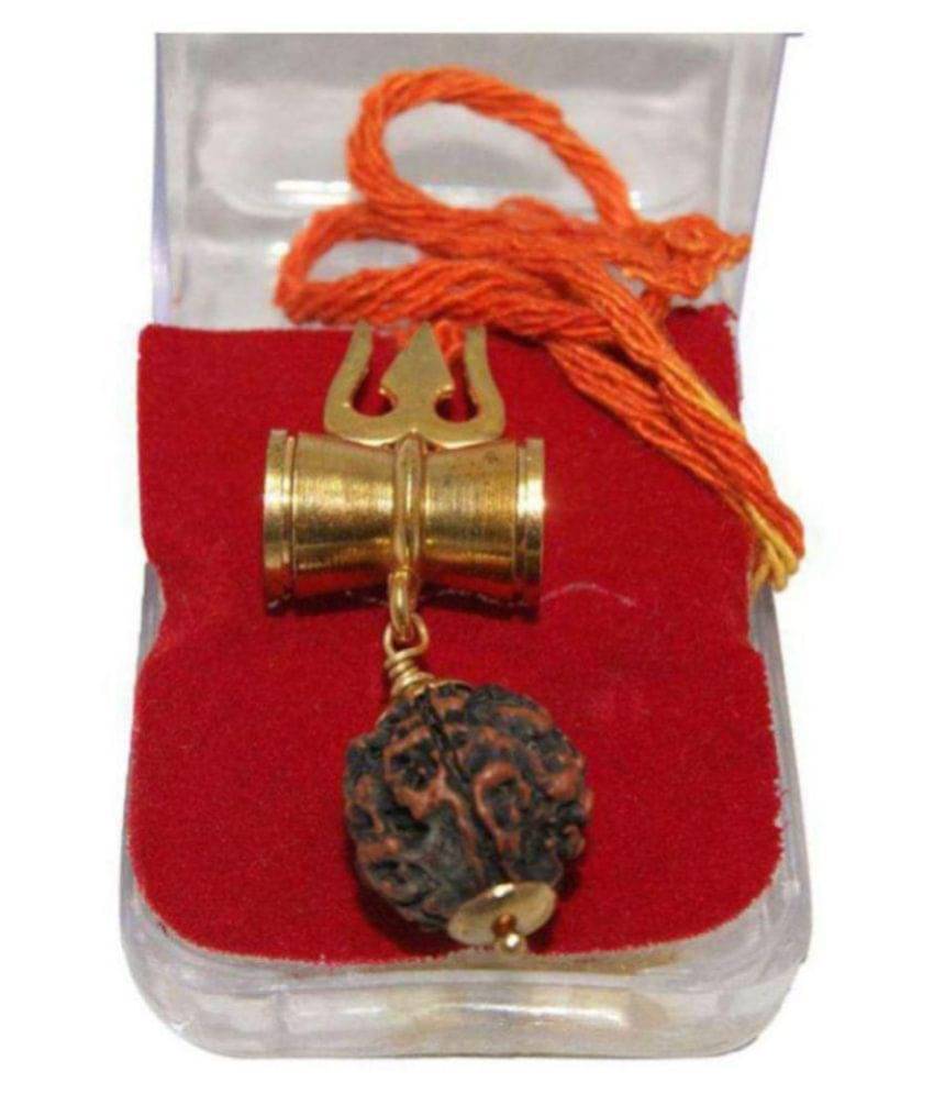     			Loard Shiva Orginal Shiv Shakti Kawach With 5 Face Rudraksha- Pack Of 1