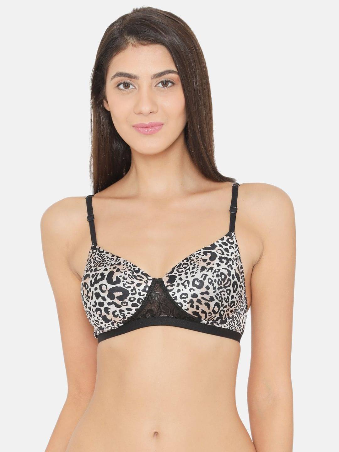     			Clovia Nylon T-Shirt Bra - Black