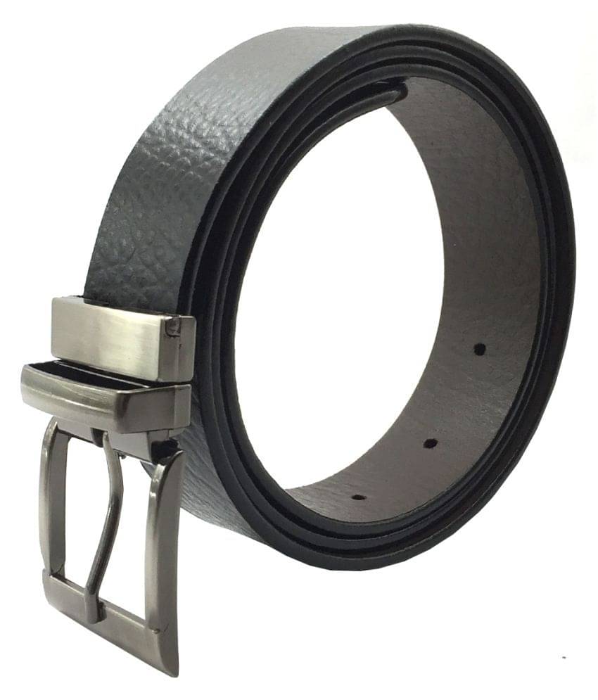     			MSABL Black Leather Formal Belt