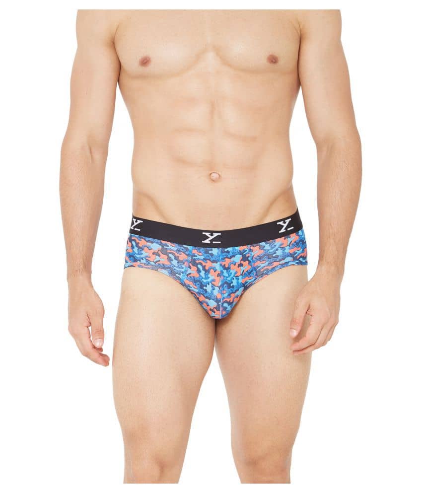 XYXX Pack of 1 Modal Briefs For Men's ( Blue )