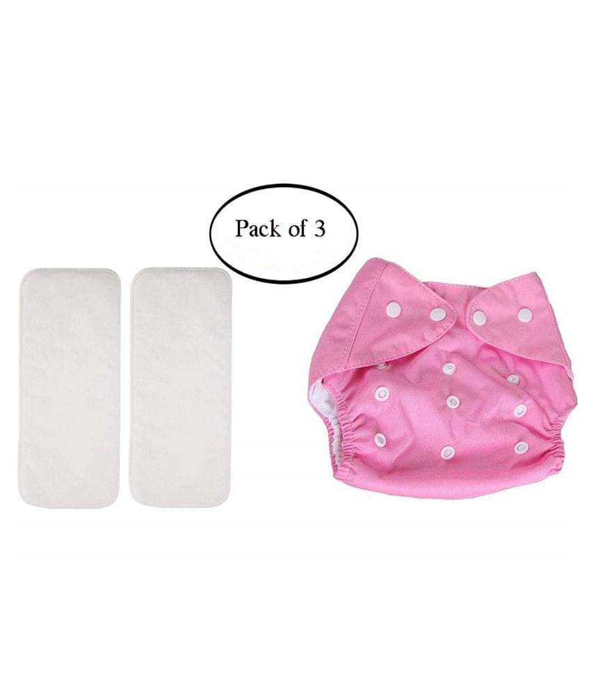 YUTIRITI 3 Pc Combo 1 Pc Plain Adjustable Diaper 2 Pc Diaper Changing Insert Cloth Pad for Babies YUTIRITI 3 Pc Combo 1 Pc Plain Adjustable Diaper 2 Pc Diaper Changing Insert Cloth Pad for Babies