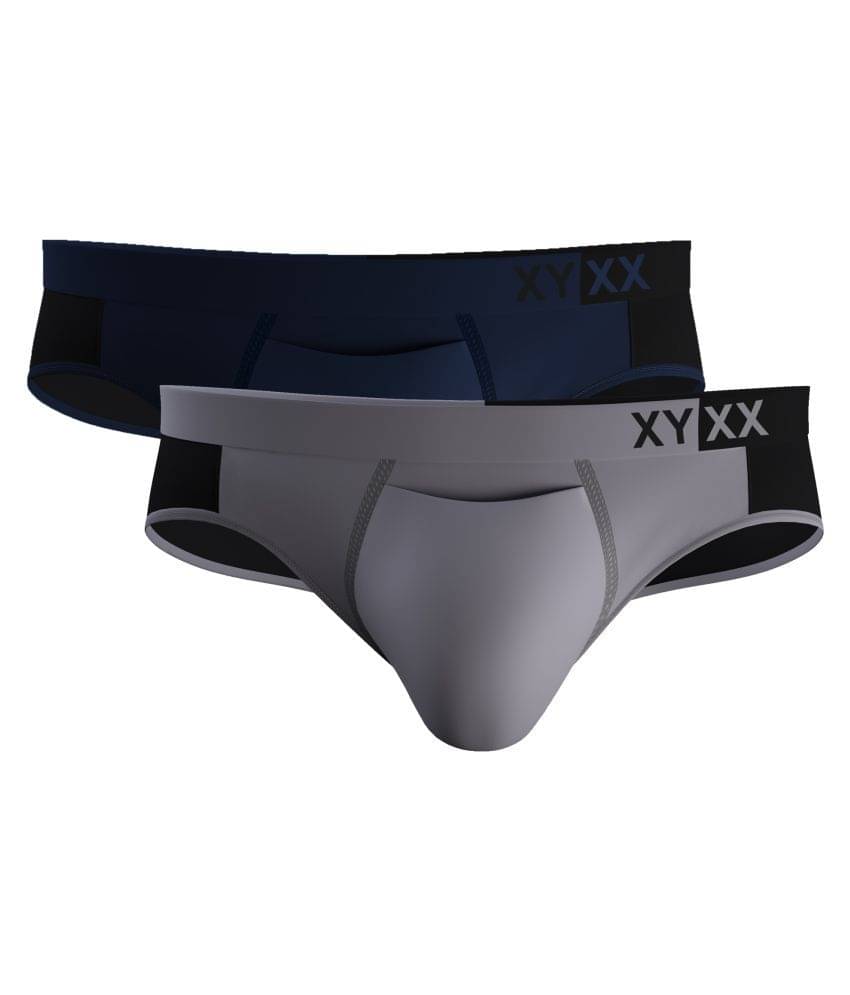     			XYXX Pack of 2 Modal Briefs For Men's ( Multicolor )