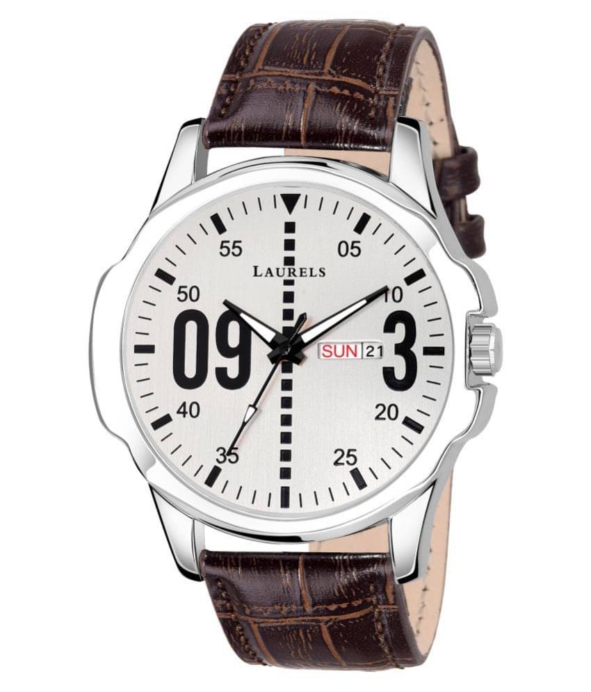     			Laurels Lwm-Bold-070907 Leather Analog Men's Watch