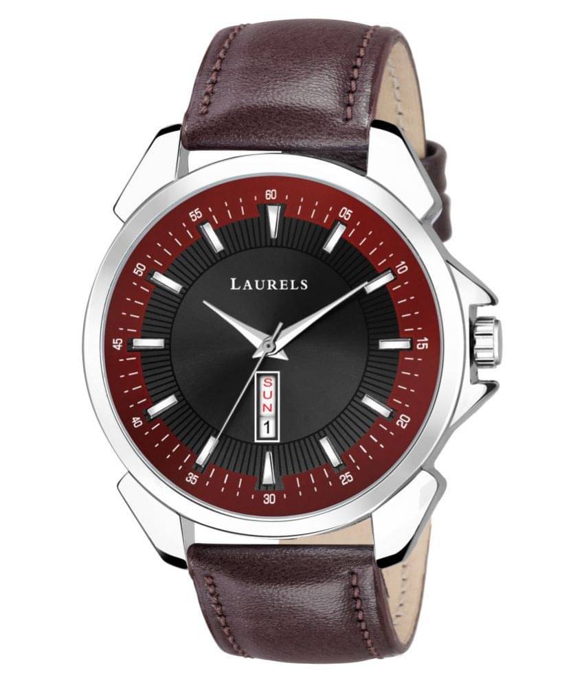     			Laurels Lwm-Inc-XVI-020907  PU Analog Men's Watch