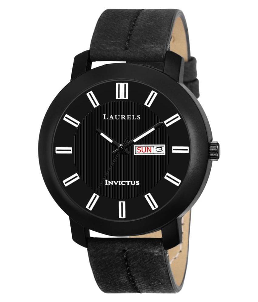     			Laurels Lwm-Inc-XVII-020202  PU Analog Men's Watch