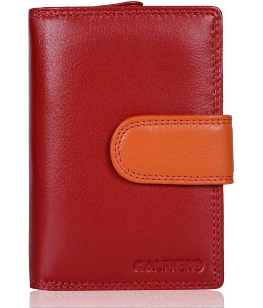 Calfnero Red Wallet - Handbags | Buy online on ZillyBuy