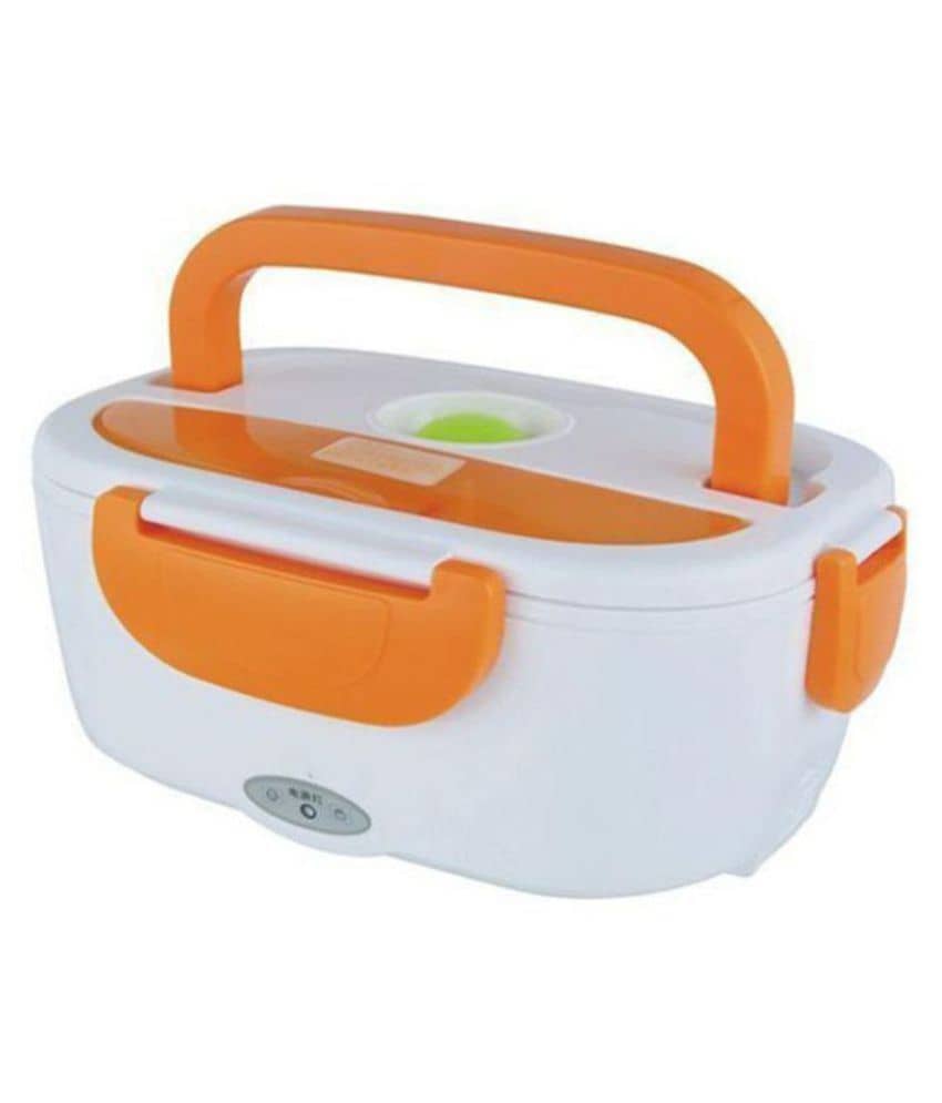 Electric Lunch Box Plastic Multicolour