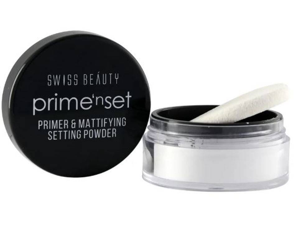    			Swiss Beauty Primer & Mattifying Setting Powder ,10gm