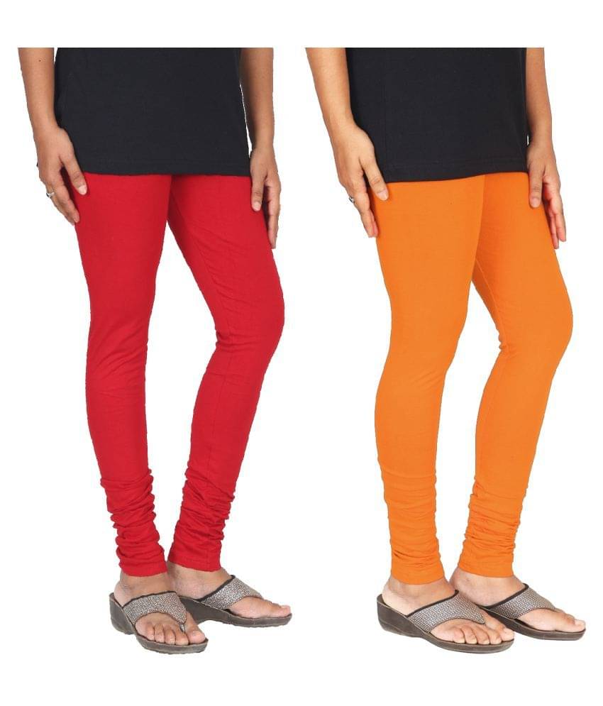     			Skandas Trendz Cotton Lycra Pack of 2 Leggings