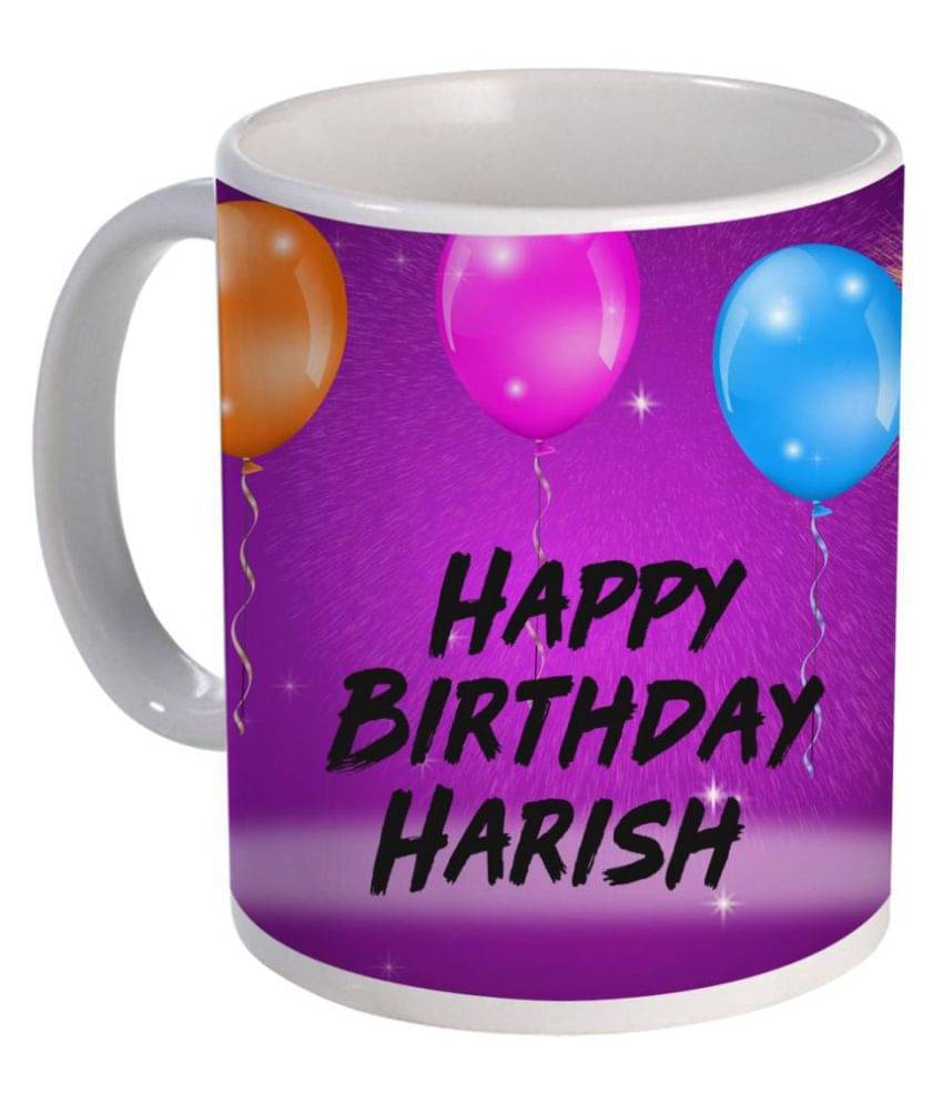     			COLOR YARD birthday Harish Ceramic Coffee Mug 1 Pcs 325 ml