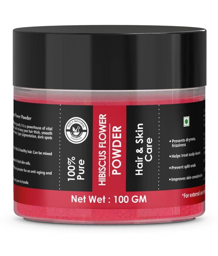 Holy Natural Hibiscus Powder For Hair Hair Mask 100 g Holy Natural Hibiscus Powder For Hair Hair Mask 100 g