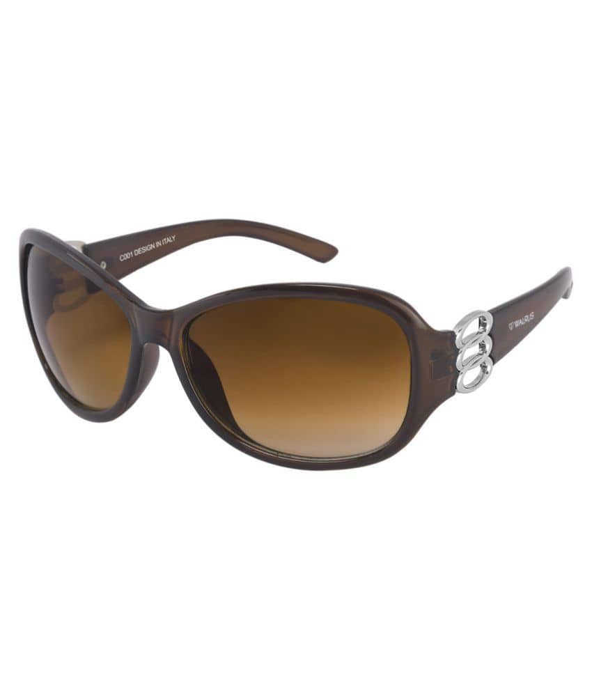 Walrus - Brown Square Sunglasses ( WS-GAGA-III-090909 ) - Sunglasses | Buy online on ZillyBuy